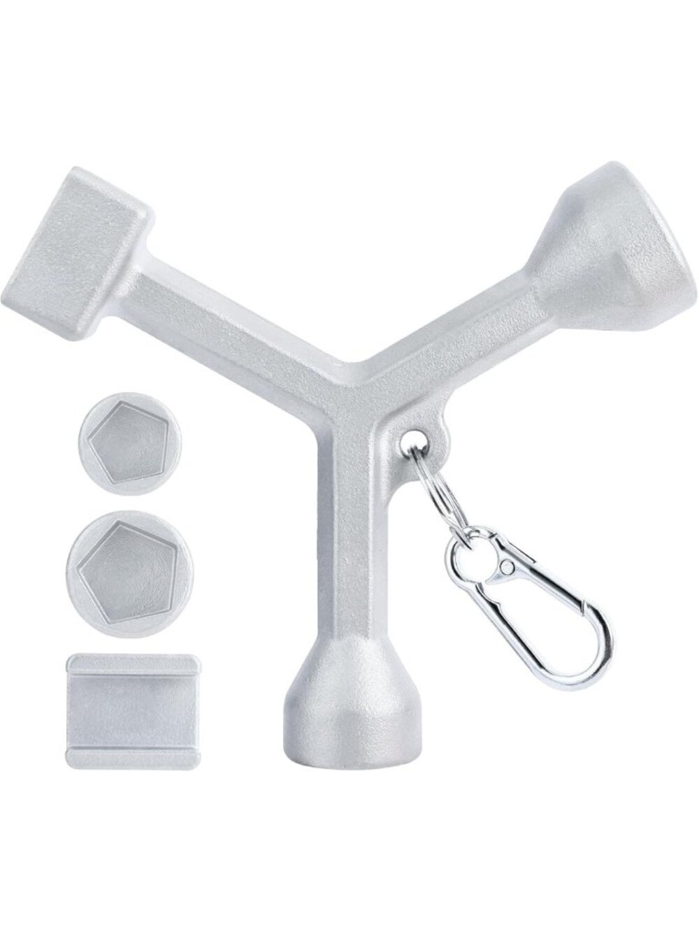 Stainless Steel Meter Curb Box Key Wrench for Water Valve Shut Off & Cover Tool
